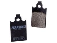 brake pads Naraku organic for Aprilia Europa 50 2T 91-92