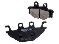 brake pads Naraku organic for Kymco MXU 500i 4WD IRS (CZE) [RFBA50100] (LDA0AD) A5