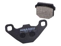 brake pads Naraku organic for Peugeot Buxy 50 [VGA427]