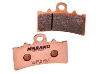 brake pads Naraku sintered, front for Fantic Motor Caballero Scrambler 125 4T LC 18-20 E4