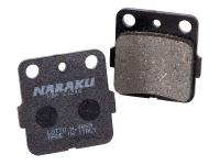 brake pads Naraku organic for Honda TRX 420 FourTrax Rancher