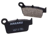 brake pads Naraku organic for Beta RR 50 Supermotard Alu-frame 04-06 (AM6)