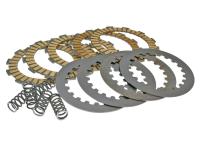 clutch plate kit Polini reinforced 5-friction plate type for Gilera SMT 50 03-05 (EBE050) ZAPG12A1A