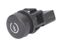 starter button OEM round type for Piaggio NRG 50 Power AC (DT Disc / Drum) 06- [ZAPC45300]
