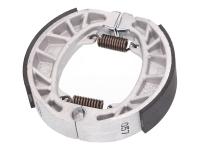 brake shoe set OEM 110x25mm w/ springs for Piaggio NRG 50 Power AC (DT Disc / Drum) -04 [ZAPC45300]