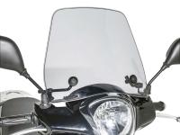 windshield Puig Trafic smoke universal for Vespa Modern GTS 300 ie Anniversario 75° 4V 2021 ABS E3 E4 (APAC) [RP8M4571/ RP8M45849]