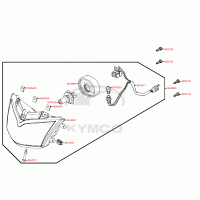 F01 headlight / head lamp