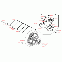 F07 front wheel with brake