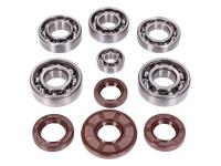 ball bearing set Schmitt metal cage C4 for Simson M500 engine