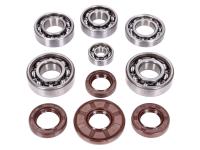 ball bearing set Schmitt metal cage C3 for Simson M500 engine