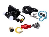water pump kit complete VOCA Racing black for MBK X-Limit 50 Enduro 03 (AM6) 1D4