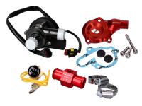 water pump kit complete VOCA Racing red for MBK X-Limit 50 SM 04-06 (AM6) 2C3