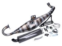 exhaust VOCA Road-Race 70cc carbon silencer for GT Union Veloce 50 2T
