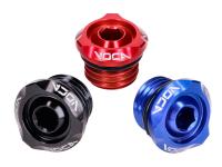 Oil filler plug VOCA V2 CNC for Minarelli AM, Generic, KSR-Moto, Keeway, Motobi, Ride, 1E40MA, 1E40MB - different colors