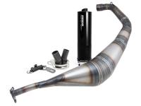 exhaust VOCA Warrior 50/70cc black silencer for Rieju RS3 50 NKD Naked 18-20 E4 (AM6)