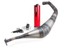 exhaust VOCA Warrior 50/70cc red silencer for Rieju RS3 50 NKD Naked 18-20 E4 (AM6)