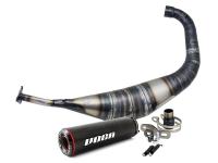 exhaust VOCA Carbon 80cc for Peugeot XPS 50 Enduro 05-06 (AM6)
