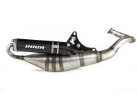exhaust VOCA Sabotage V2 50/70cc carbon silencer for Aprilia SR 50 LC 14-17 (Piaggio engine carburetor) [ZD4VFB/ VFD/ VFU00/ VFJ/ VZ000]
