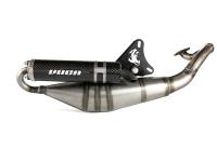 exhaust VOCA Sabotage V2 50/70cc carbon silencer for Malaguti F12 Phantom 50 LC (00-04)