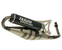 exhaust Yasuni Scooter Z black for Piaggio NRG 50 Power AC (DT Disc / Drum) 07-12 Serie Speciale [ZAPC45300/ 45301]