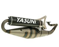 exhaust Yasuni Scooter Z carbon E-marked for Malaguti F15 Firefox 50 LC (04-)