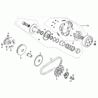 E06 clutch & variator