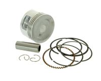 piston set 72cc incl. rings, clips and pin for Motorro Hawk 50