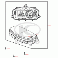 F02 speedometer / tachometer