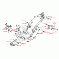 F20 frame / framework, engine hanger