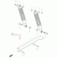 FIG45 shock absorber & chain guard