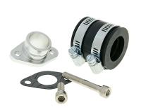 carburetor mounting kit for plug-in and clamp fixation 23/24mm for Peugeot Speedfight 1 50 AC