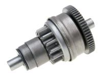 starter bendix gear / starter clutch 14/63 for Piaggio NRG 50 Power LC (DD Disc / Disc) 05-06 [ZAPC45100]