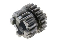3rd/4th speed primary transmission gear OEM 19/22 teeth 1st series for Rieju SMX 50 01-04 (AM6)