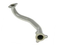 exhaust manifold Naraku long type, unrestricted chrome for Keeway F-Act 50 2T 09-17