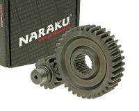 secondary transmission gear up kit Naraku racing 15/37 +20% for Roketa Capri MC-16 150 4T