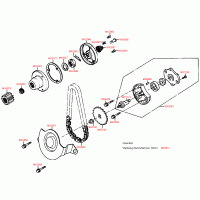 E04 oil pump and centrifugal filter