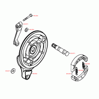 F10 brake rear