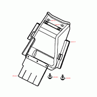 F20 fender for shock absorber