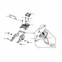 F22 luggage carrier and subframe