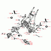 F24 frame, attachments and bracket