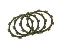 clutch disc set 4-friction plate type for Beta RR 50 Enduro STD 13 (AM6) Moric ZD3C20001D0200956