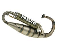 exhaust Yasuni Scooter R yellow carbon for Peugeot Buxy 50 [VGA427]