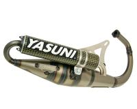 exhaust Yasuni Scooter Z yellow carbon for MBK Booster 50 NG