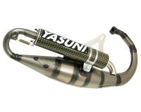 exhaust Yasuni Scooter R yellow carbon for MBK Booster 50 NG