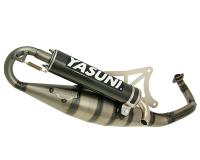 exhaust Yasuni Scooter R carbon for Piaggio Zip 50 2T 09-15 [LBMC25E0/ LBMC25E1]