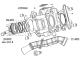 piston kit Polini 66cc 44mm (A) for 4-stroke Minarelli