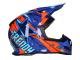 helmet Motocross Trendy T-902 Dreamstar blue / orange - size XL (61-62)