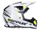 helmet Motocross Doppler Off-Road white / yellow / black - size XL (61-62)