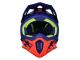 helmet Motocross SWAPS S818 blue / fluo yellow / red - different sizes