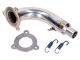 exhaust manifold open, stainless steel for Rieju MRT Euro5
